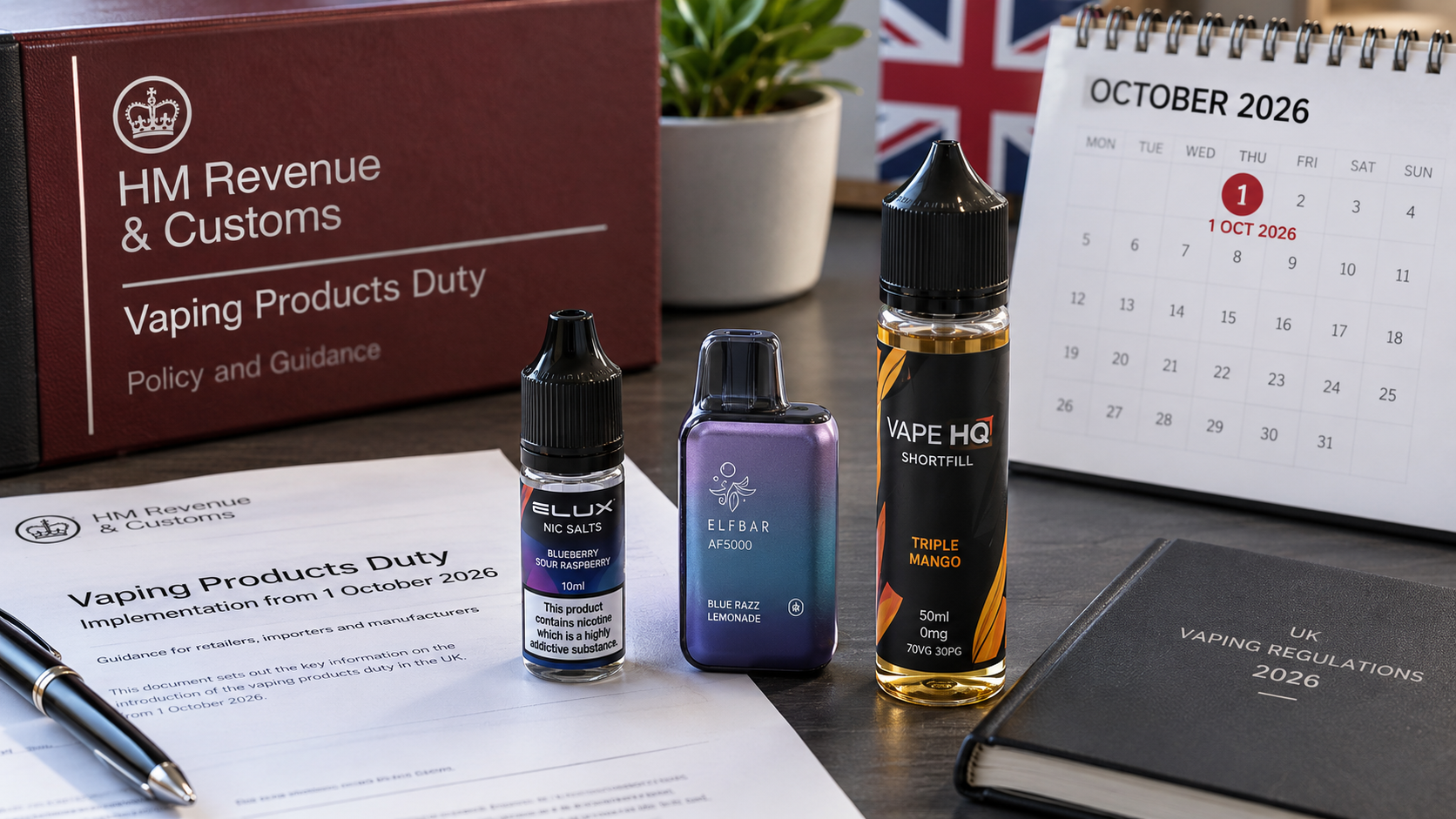 UK Vape Tax Dates: The Full 2026–2027 Timeline
